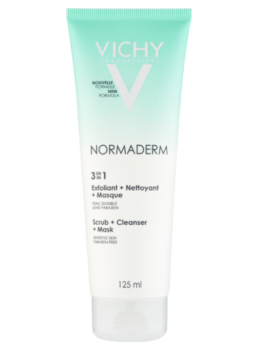 Гель для умывания VICHY Normaderm Очищающий 3 в 1, 125 мл