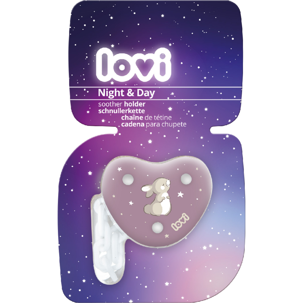 Держатель для пустышки «Lovi» Night&Day, 10/893_girl