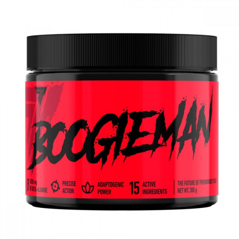 ПРЕДТРЕНИРОВОЧНЫЙ КОМПЛЕКС BOOGIEMAN (ЖЕВАТЕЛЬНАЯ РЕЗИНКА) BUBBLE GUM (300 ГР) от TREC NUTRITION , Польша