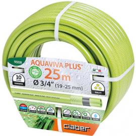 Шланг поливочный «Claber» Aquaviva Plus 3/4, 9008, 25 м