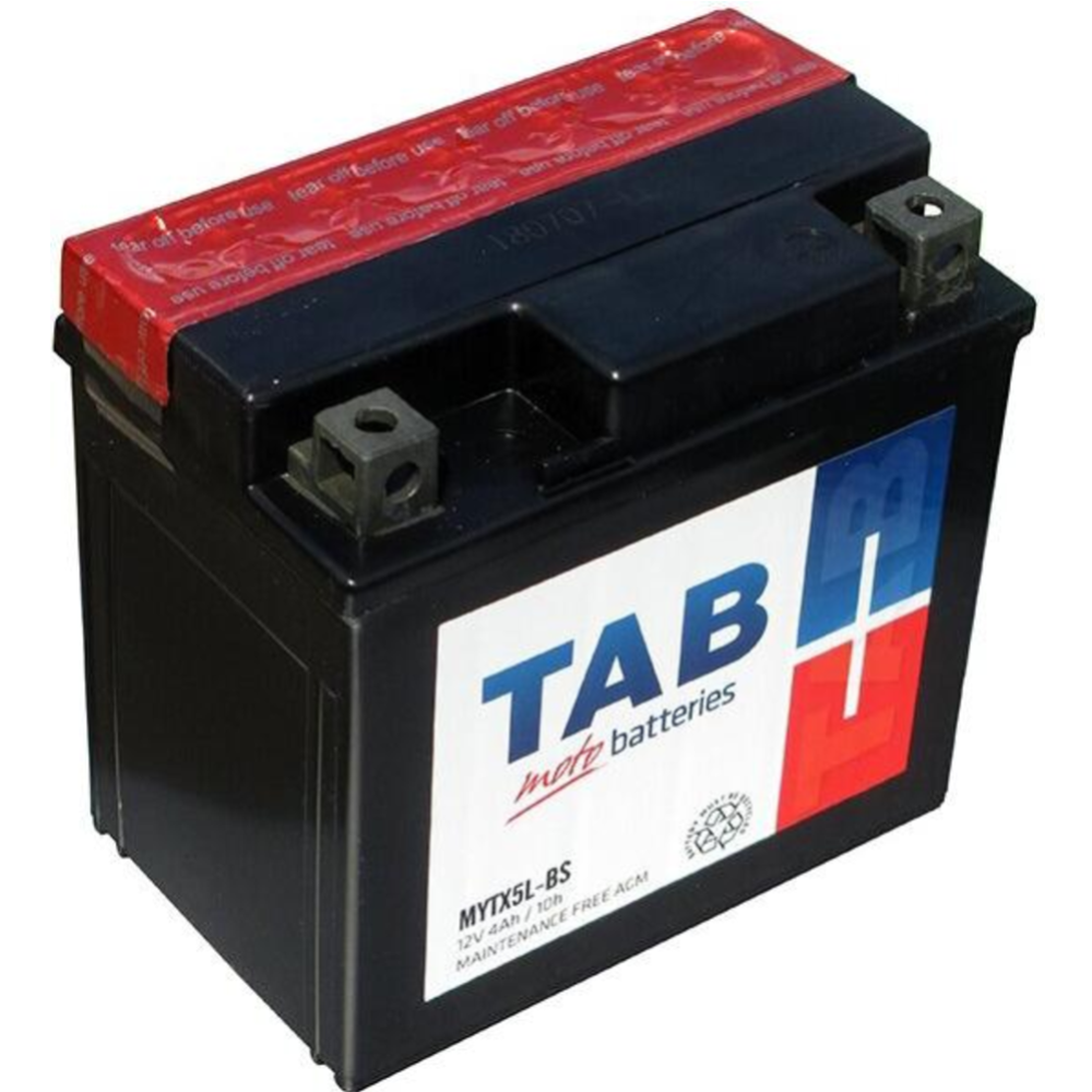 Аккумулятор для автомобиля «Tab» YTX5L-BS 4Ah, 70А 114х70х105, 117515