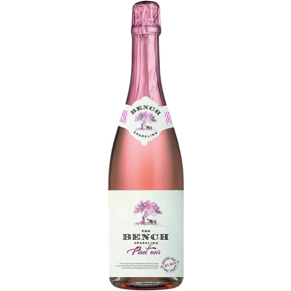 Вино игристое безалкогольное «Pinot noir» розовое полусладкое, 0.75 л #0