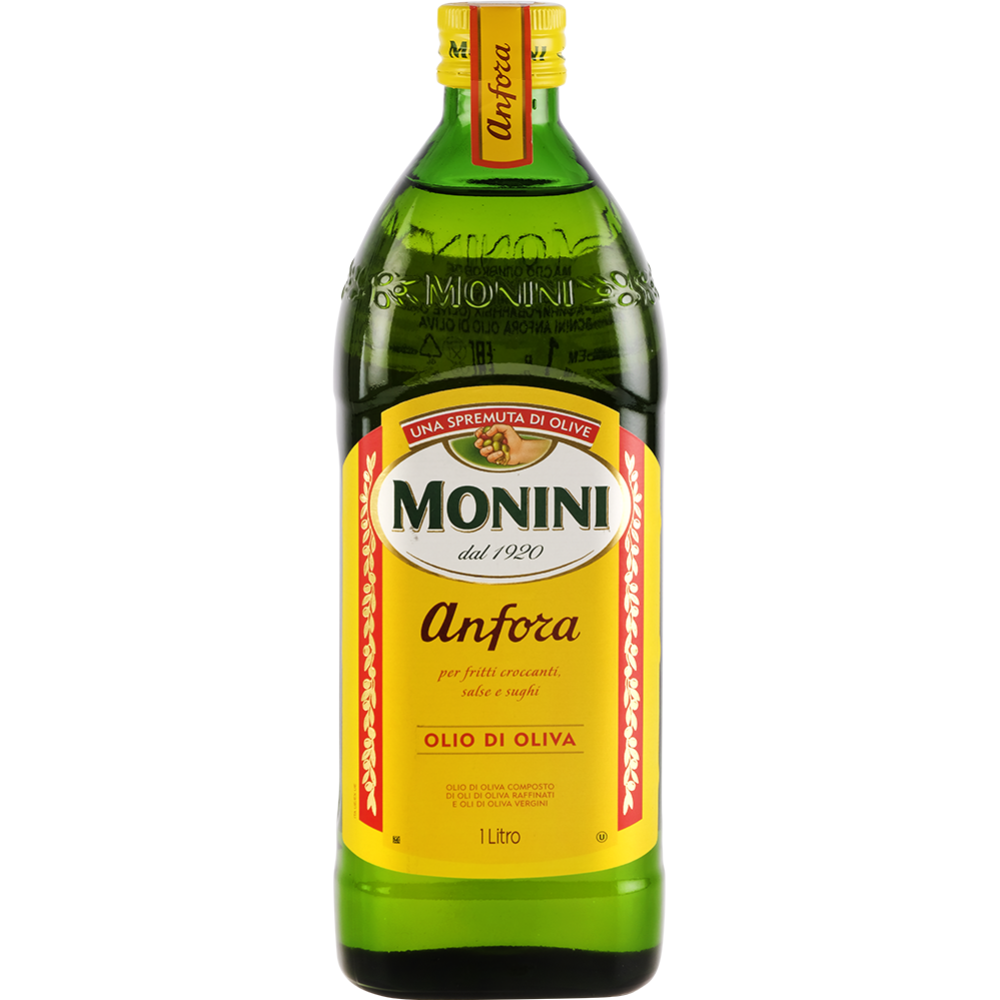 Масло олив­ко­вое «Мonini» Anfora, ра­фи­ни­ро­ван­ное, 1 л