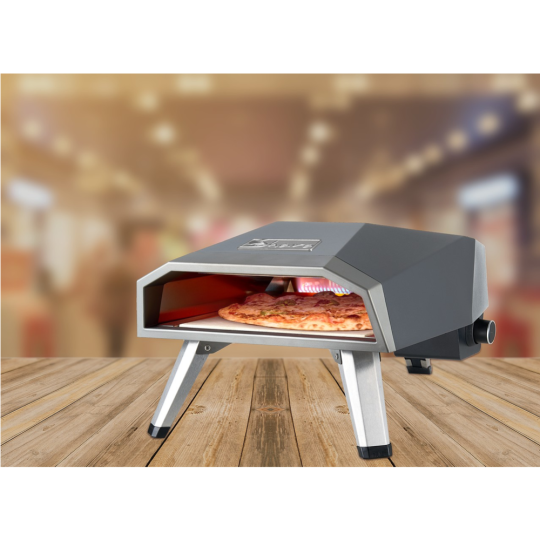 Печь для пиццы газовая «Sahara» Z12 Pizza Oven, серый, PIZ12EW