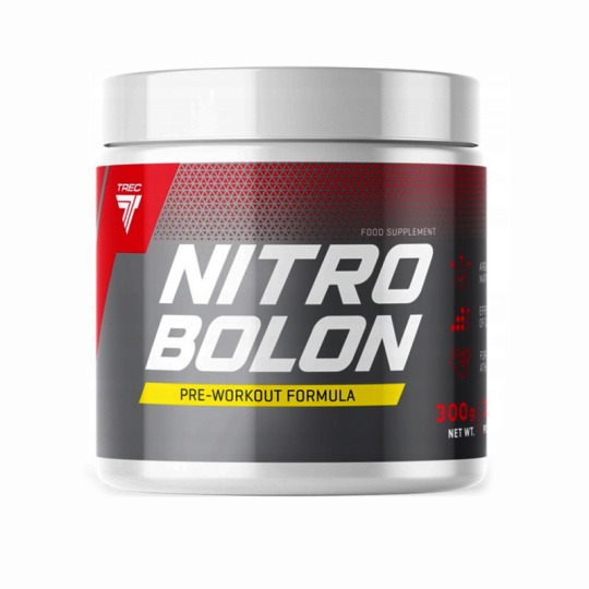 Предтренировочный комплекс Nitrobolon 300 г Trec Nutrition Апельсин, Польша