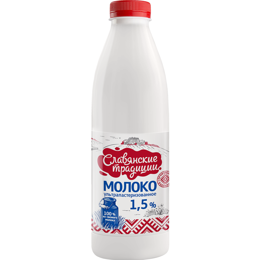 Молоко «Славянские традиции» ультрапастеризованное, 1.5% #0
