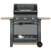 Газовый гриль «Sahara» 3 Burner Oak BBQ, S350EW-ST, дымчатый/дуб