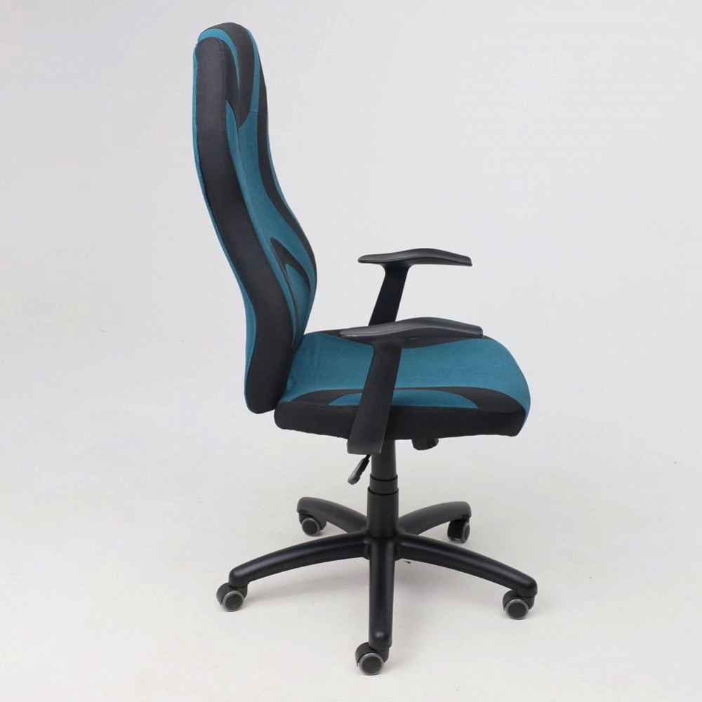Кресло офисное «AksHome» Zodiac, синий/черный