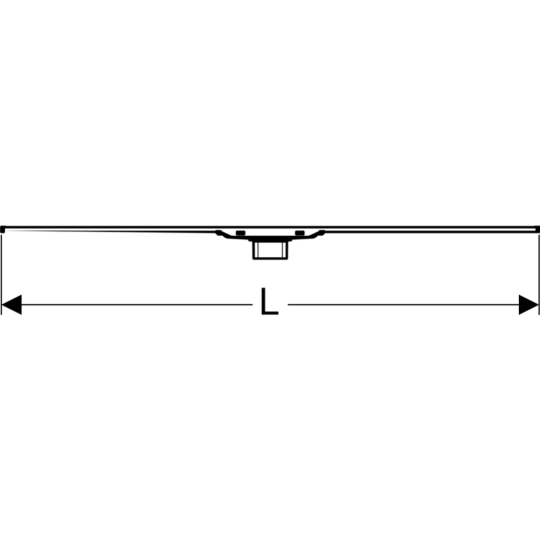 Трап для душа «Geberit» CleanLine 20, 154.450.KS.1