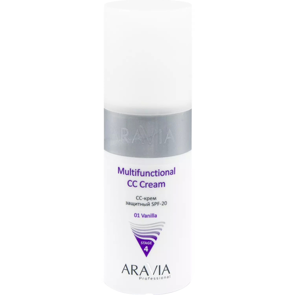 CC-крем «Aravia» Multifunctional CC Cream Vanilla 01, SPF-20, 150 мл
