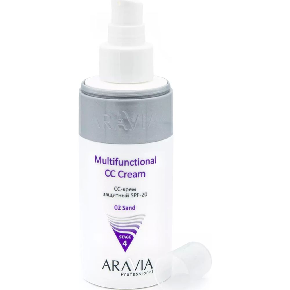 CC-крем «Aravia» Multifunctional CC Cream Sand 02, SPF-20, 150 мл