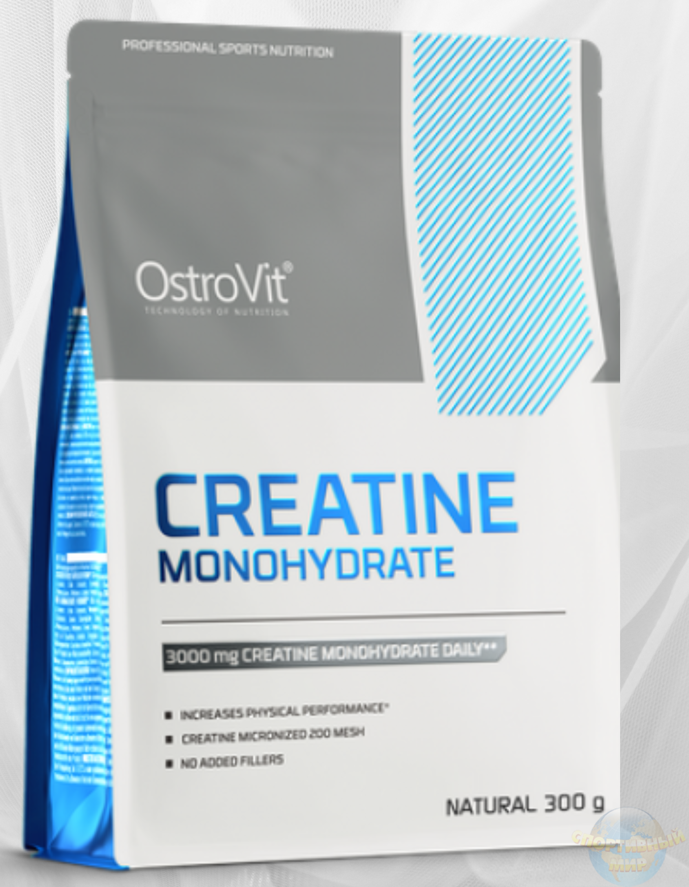 Креатин моногидрат OstroVit Creatine Monohydrate 300 г, Натуральный