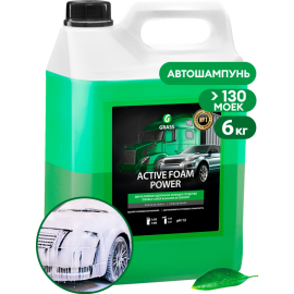 Автомобильный шампунь «Grass» Active Foam Power, 113141, 6 кг