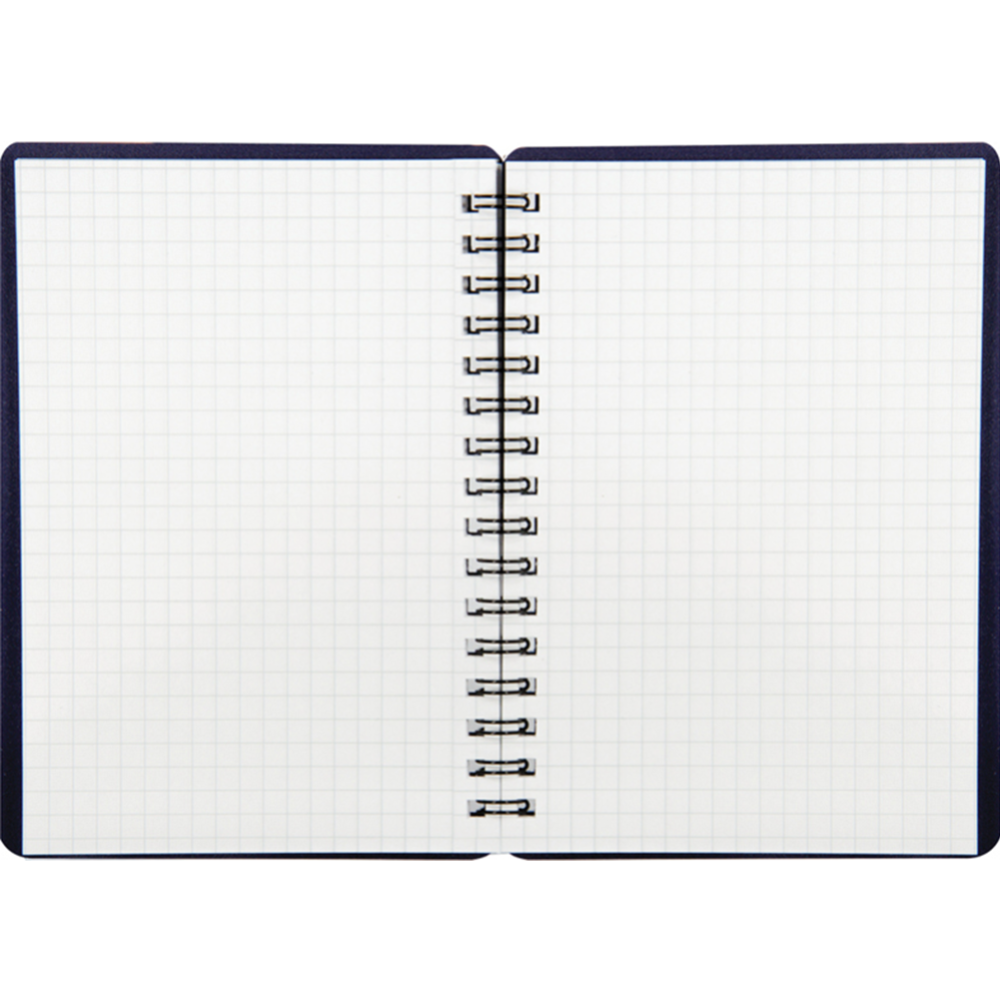 Записная книжка «OfficeSpace» Base, А6, 60 листов, на гребне, синий