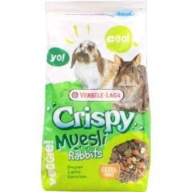 Корм для грызунов «Versele-Laga» Crispy Muesli Rabbits, для кроликов, 1 кг