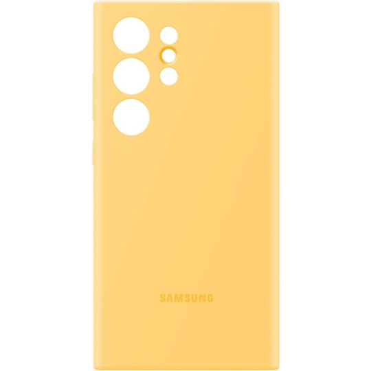 Чехол для телефона «Samsung» Silicone Case S24 Ultra, EF-PS928TYEGRU, yellow