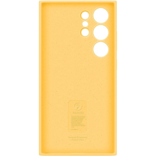 Чехол для телефона «Samsung» Silicone Case S24 Ultra, EF-PS928TYEGRU, yellow