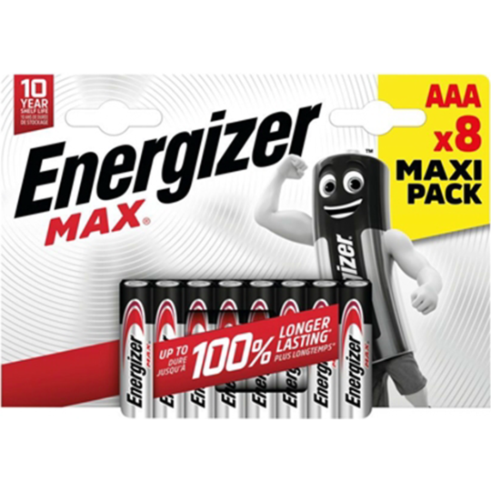 Батарейки «Energizer» Max AAA, 8 шт