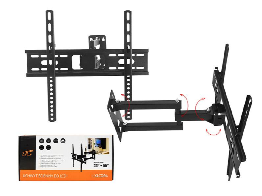 Крепление (кронштейн) LXLCD94 настенное для телевизора 23-55″ одно-рамное с регулятором