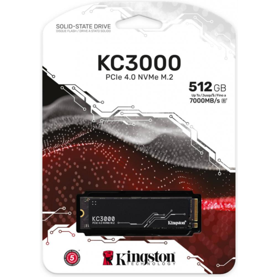 SSD диск «Kingston» KC3000 512GB SKC3000S/512G