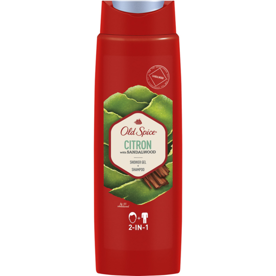 Гель для душа и шампунь 2в1 «Old Spice» citron, 250 мл