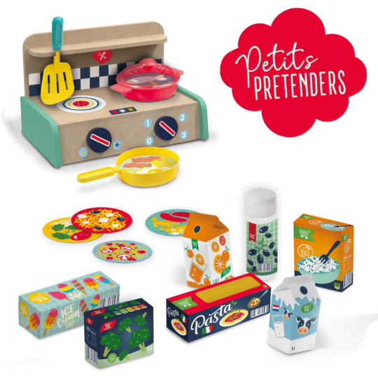 Игровой набор «SES Creative» Petits Pretenders, Готовим на кухне, 18008