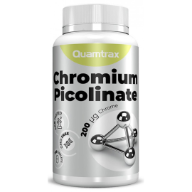 Пи­ко­ли­нат хрома Quamtrax Chromium Picolinate 100 таб­ле­ток