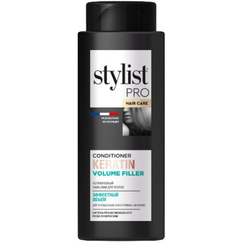 Бальзам для волос «Fito Косметик» Stylist Pro Hair Care, Эффектный объем, кератиновый, 280 мл