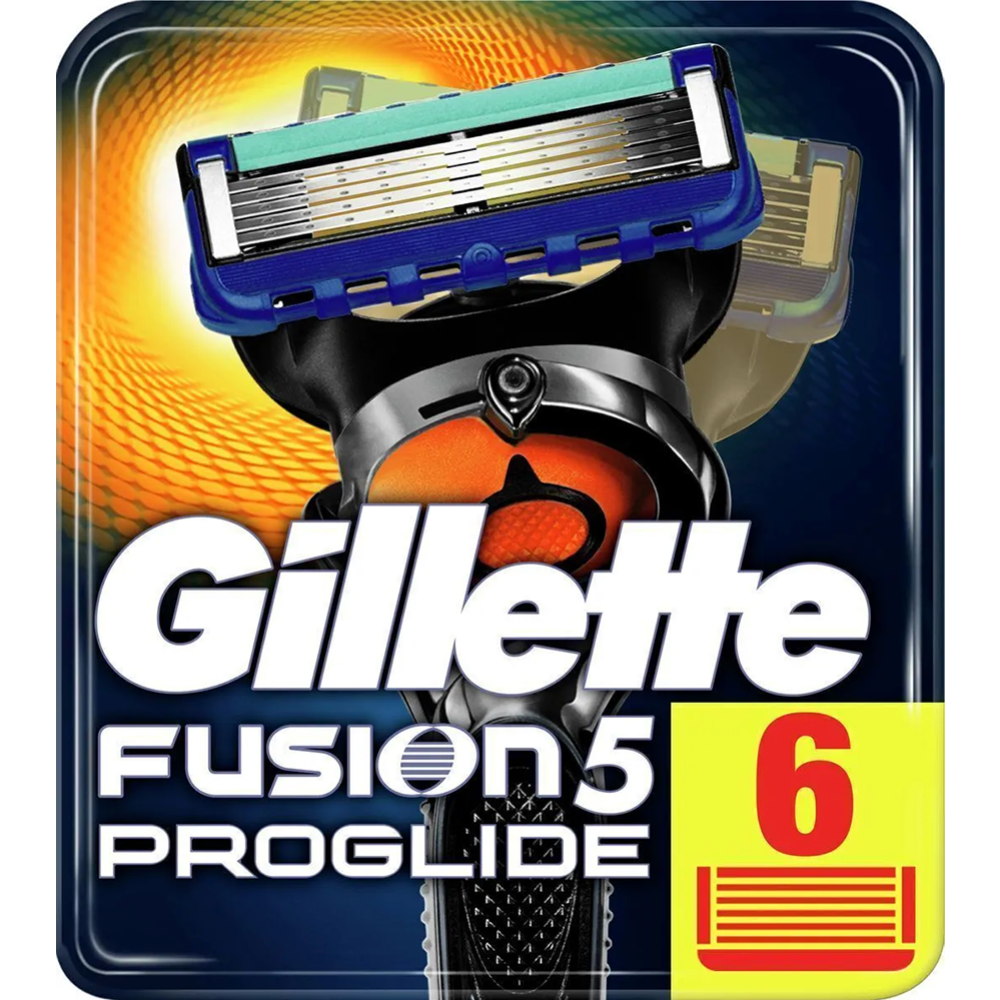 Сменные кассеты для бритья «Gillette» Fusion Proglide, 6 шт #0