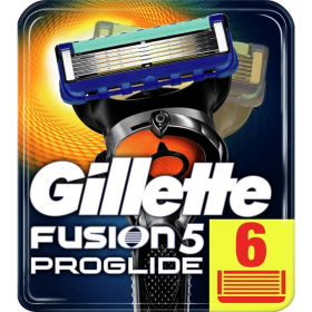 Смен­ные кас­се­ты для бритья «Gillette» Fusion Proglide, 6 шт