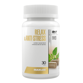 Maxler Relax and Anti-Stress Complex 30 caps