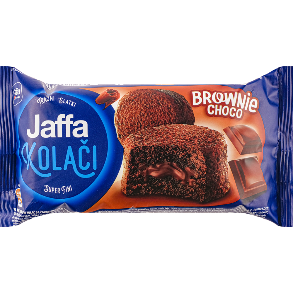 Пирожное бисквитное «Jaffa» Брауни шоко, 75 г #0