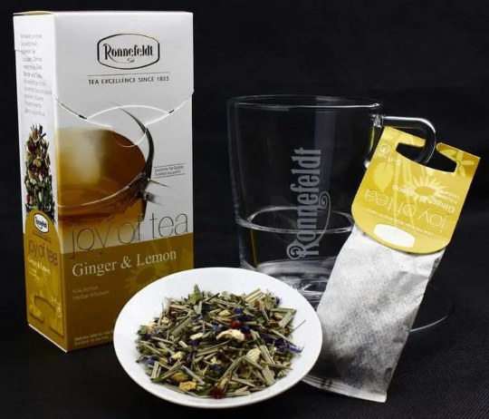 Чай пакетированный Ronnefeldt Joy of Tea Ginger & Lemon, 15шт