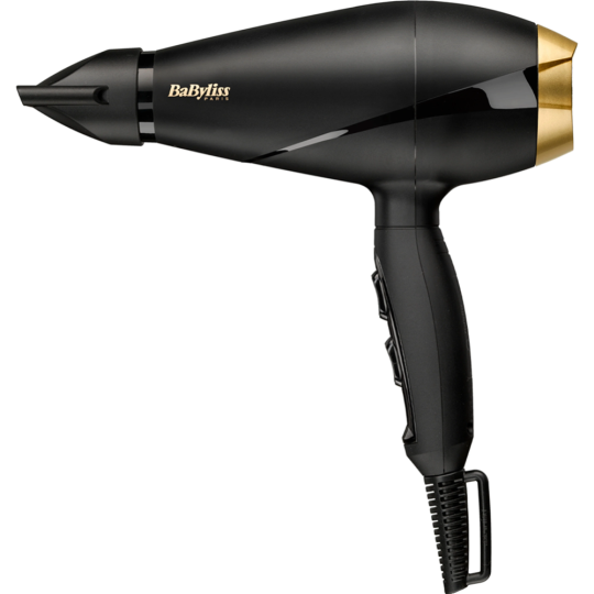 Фен «BaByliss» 6704E, черный/золото