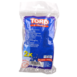 Губки для мытья посуды «Toro» Clean, металлические, 2 шт