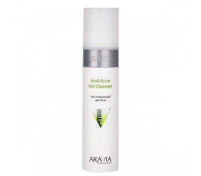 Гель очищающий для жирной и проблемной кожи лица Anti-Acne Gel Cleanser ARAVIA Professional