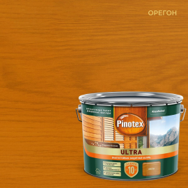Pinotex Ultra(9л,орегон)Лазурь для древесины Влагостойкая Пинотекс Ультра (копия)