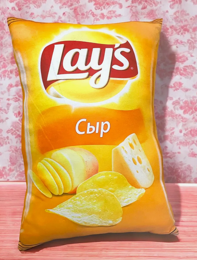 Подушка декоративная  Lays Сыр