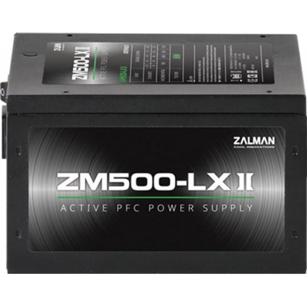 Блок питания «Zalman» ZM500-LXII