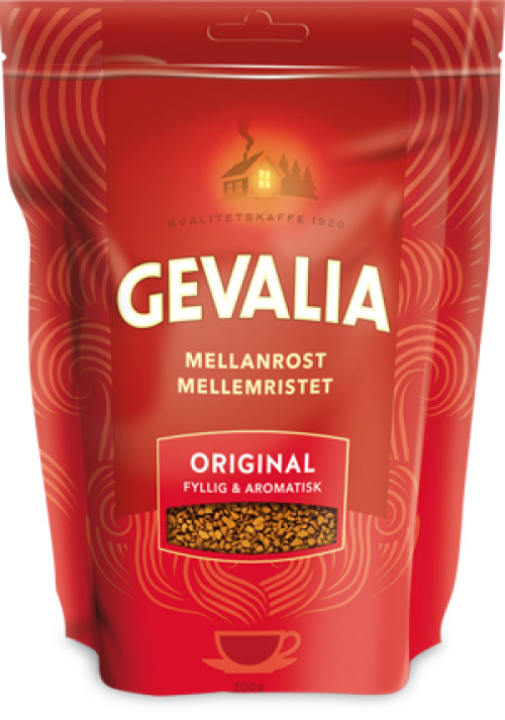 Кофе растворимый сублимированный Gevalia Original 200г