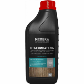 Отбеливатель для древесины «Medera» 20 Concentrate, 2000-1, 1 л