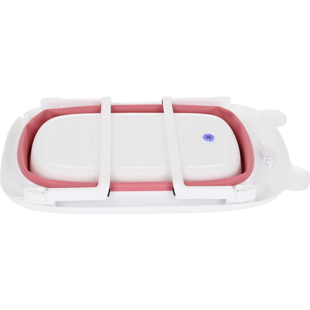 Ванночка детская «Pituso» складная, встроенный термометр, FG1121-Pink, темно-розовый, 81.5х46х22 см
