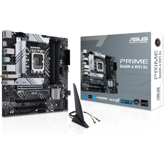 Материнская плата «Asus» PRIME B660M-A D4