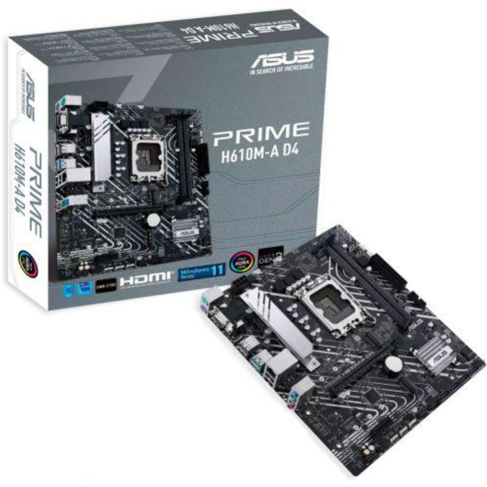 Материнская плата «Asus» PRIME H610M-A D4