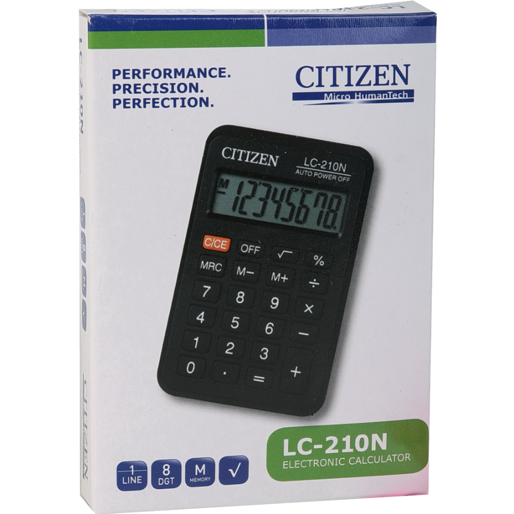 Калькулятор «Citizen» LC-210NR