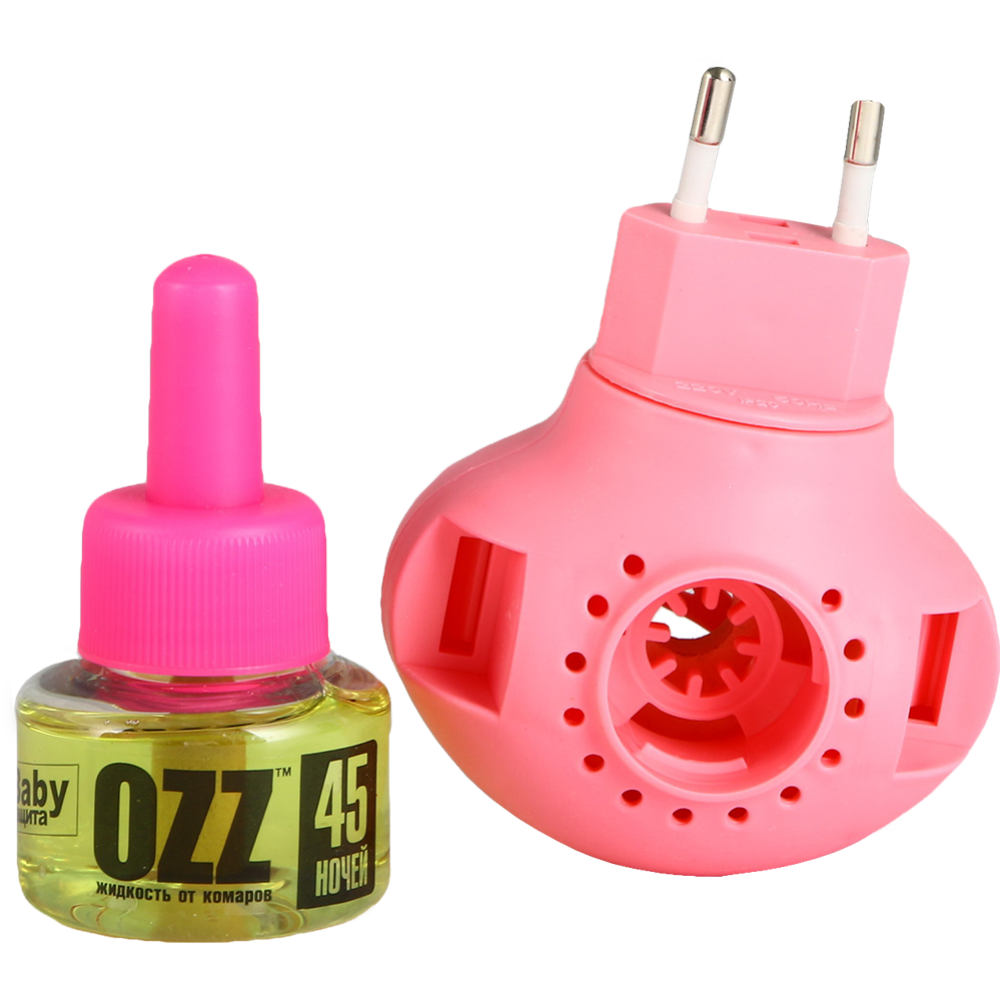Комплект с жидкостью «Ozz» для уничтожения комаров, детский, 30 мл #0