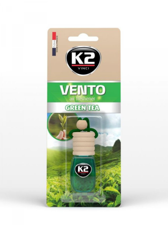Ароматизатор в машину / автопарфюм / ароматизатор воздуха / освежитель воздуха K2 VENTO GREEN TEA