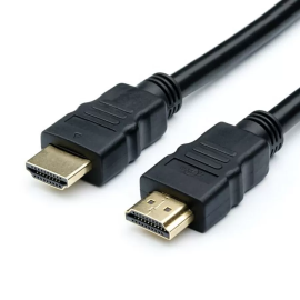 Кабель видео ATcom AT7391 HDMI - HDMI 2m черный