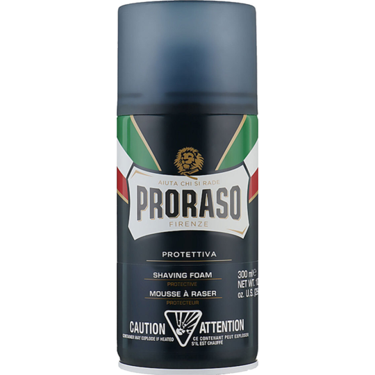 Пена для бритья «Proraso» защитная с алоэ и витамином Е, 300 мл