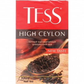 Чай черный байховый «Tess» High Ceylon, 100 г